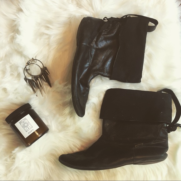 Blow Fish Leather Booties - Picture 1 of 4